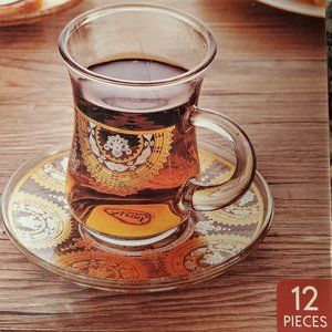 Glore 12 Piece Tea Cup Set